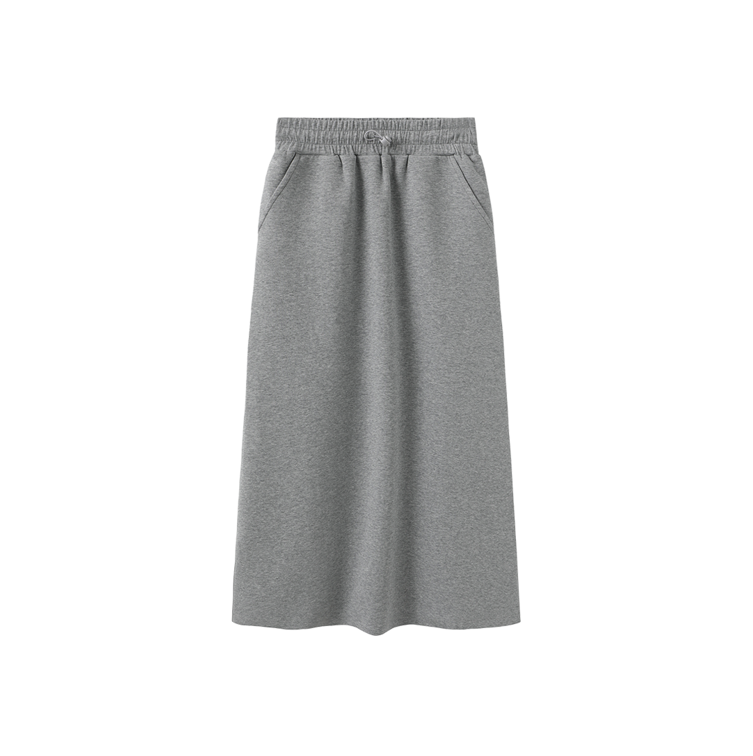 N+A LIGHT GREY SWEATSHIRT MIDI SKIRT – Luibelle