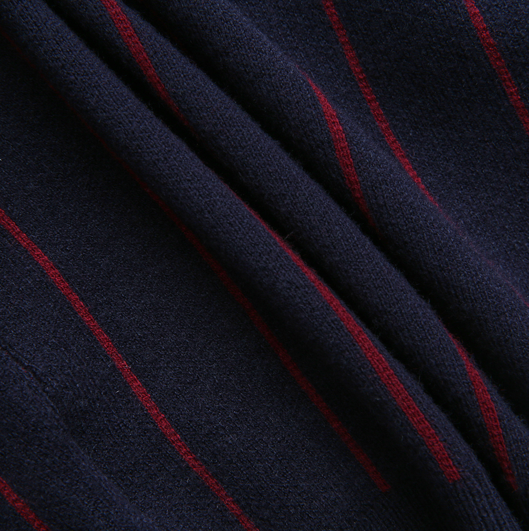 HARPER JAMES NAVY PINSTRIPE KNIT SET