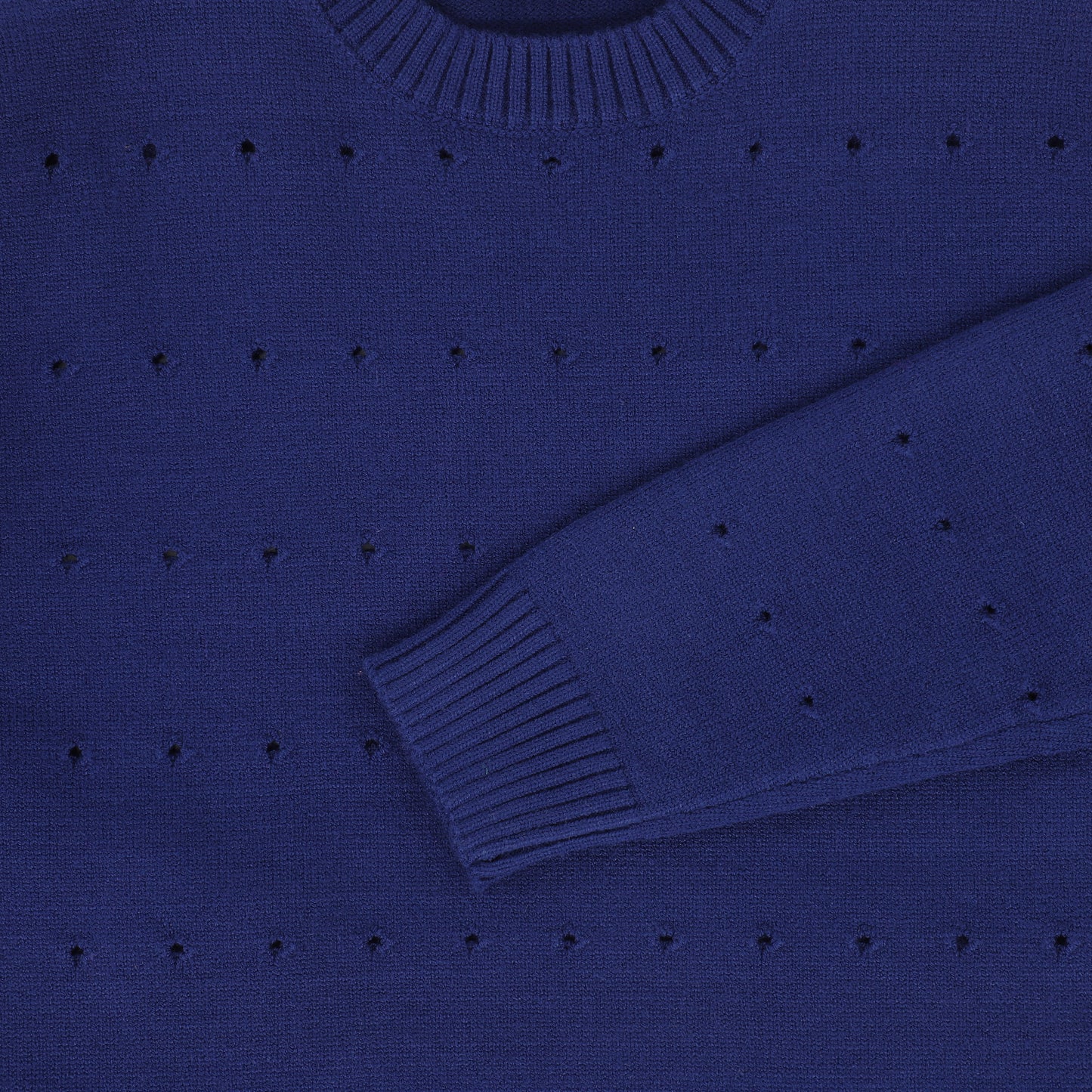MALLORY AND MERLOT BLUE DOT SWEATER