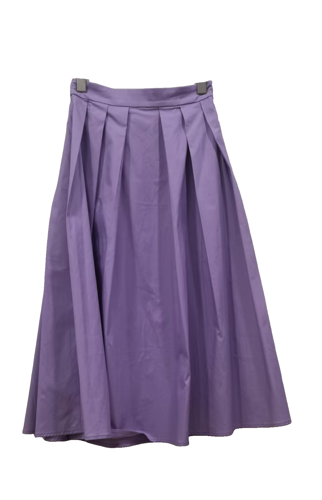 VALENTINA PURPLE SOFT PLEAT MAXI SKIRT