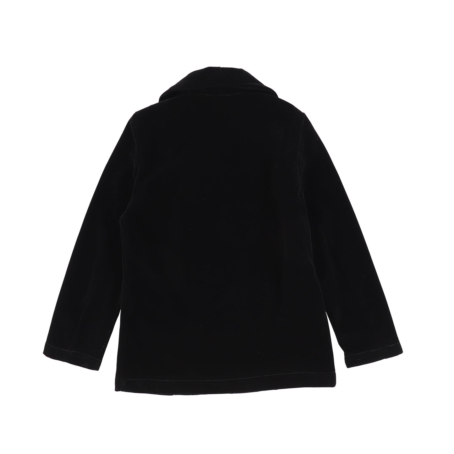 ONE CHILD BLACK VELVET EMBLEM BLAZER