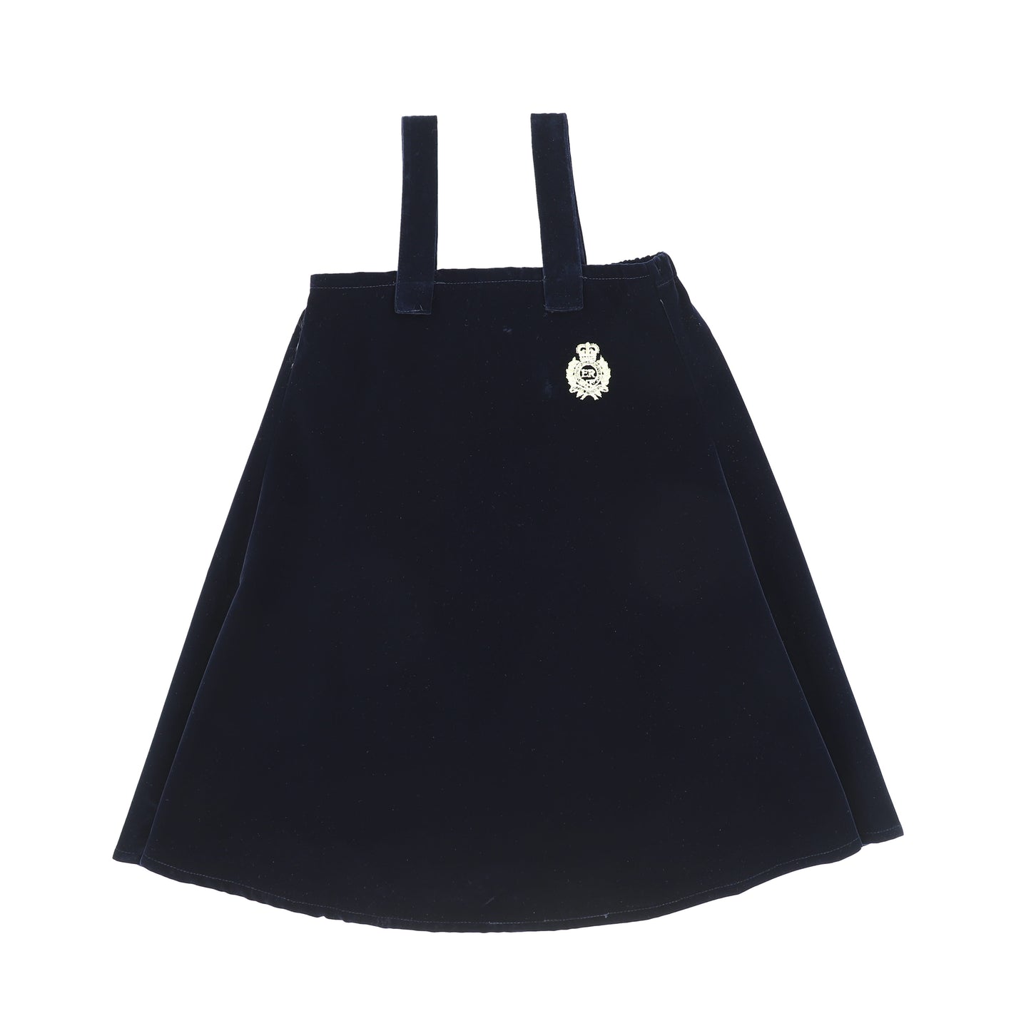 ONE CHILD NAVY VELVET EMBLEM JUMPER
