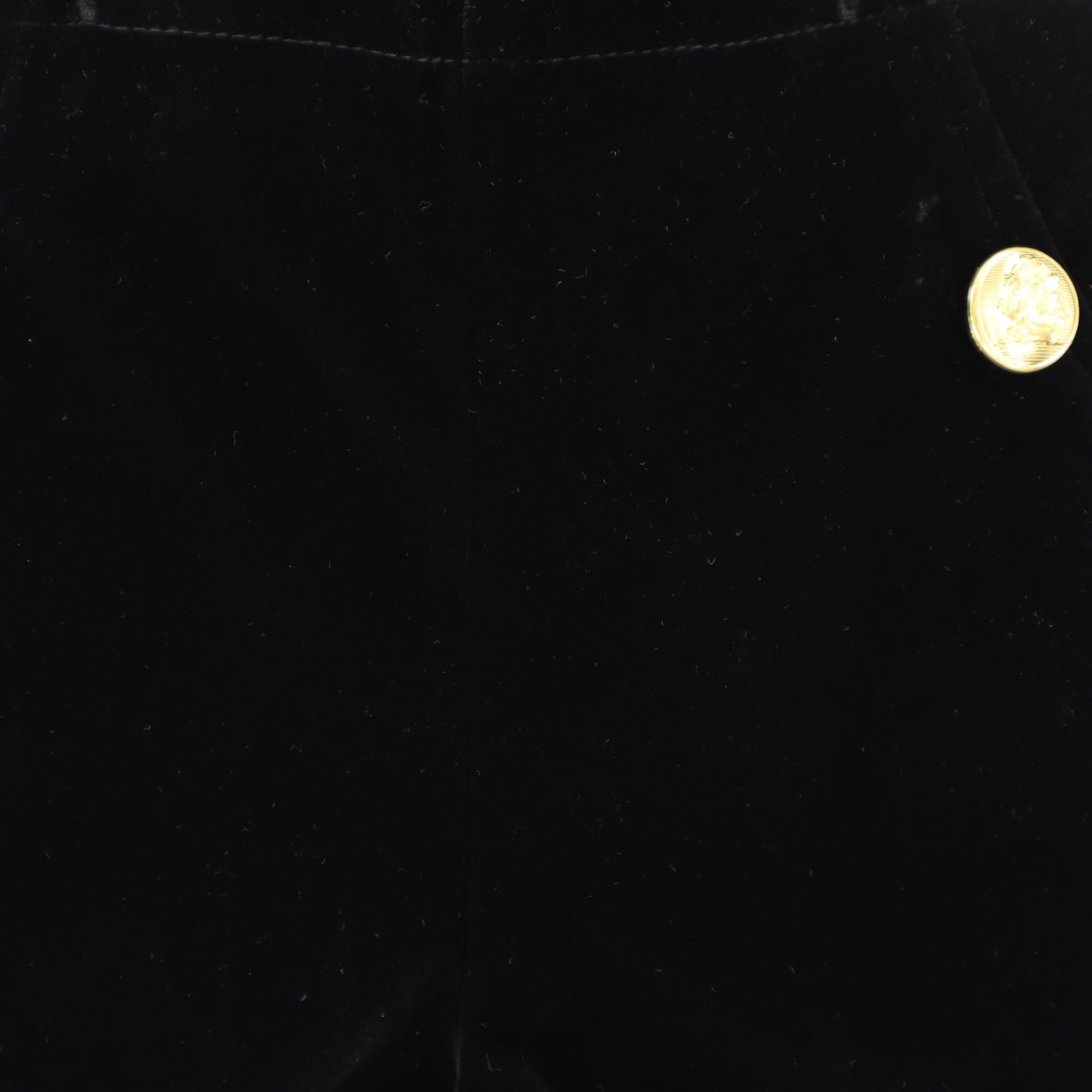 ONE CHILD NAVY VELVET EMBLEM JUMPER