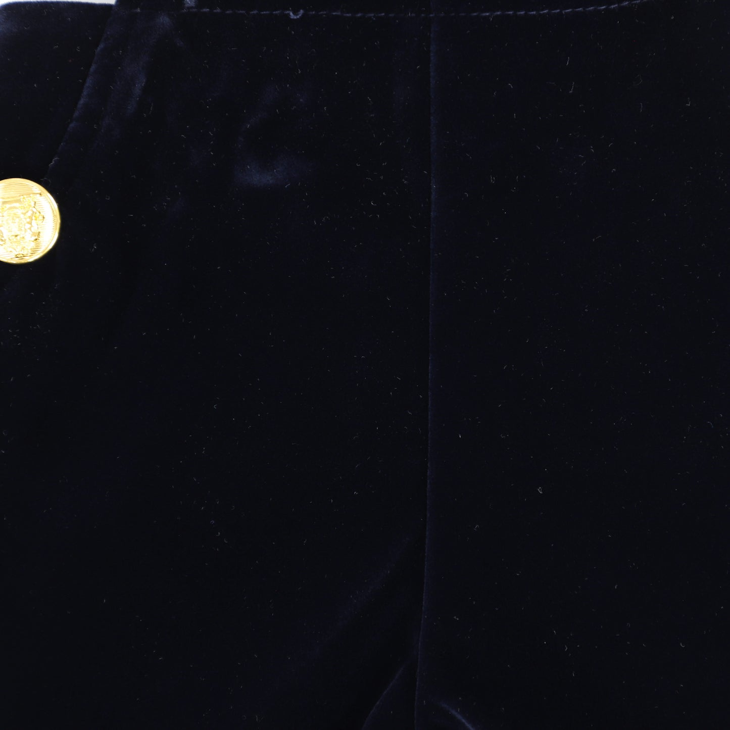 ONE CHILD NAVY VELVET BUTTON SUSPENDER SHORTS