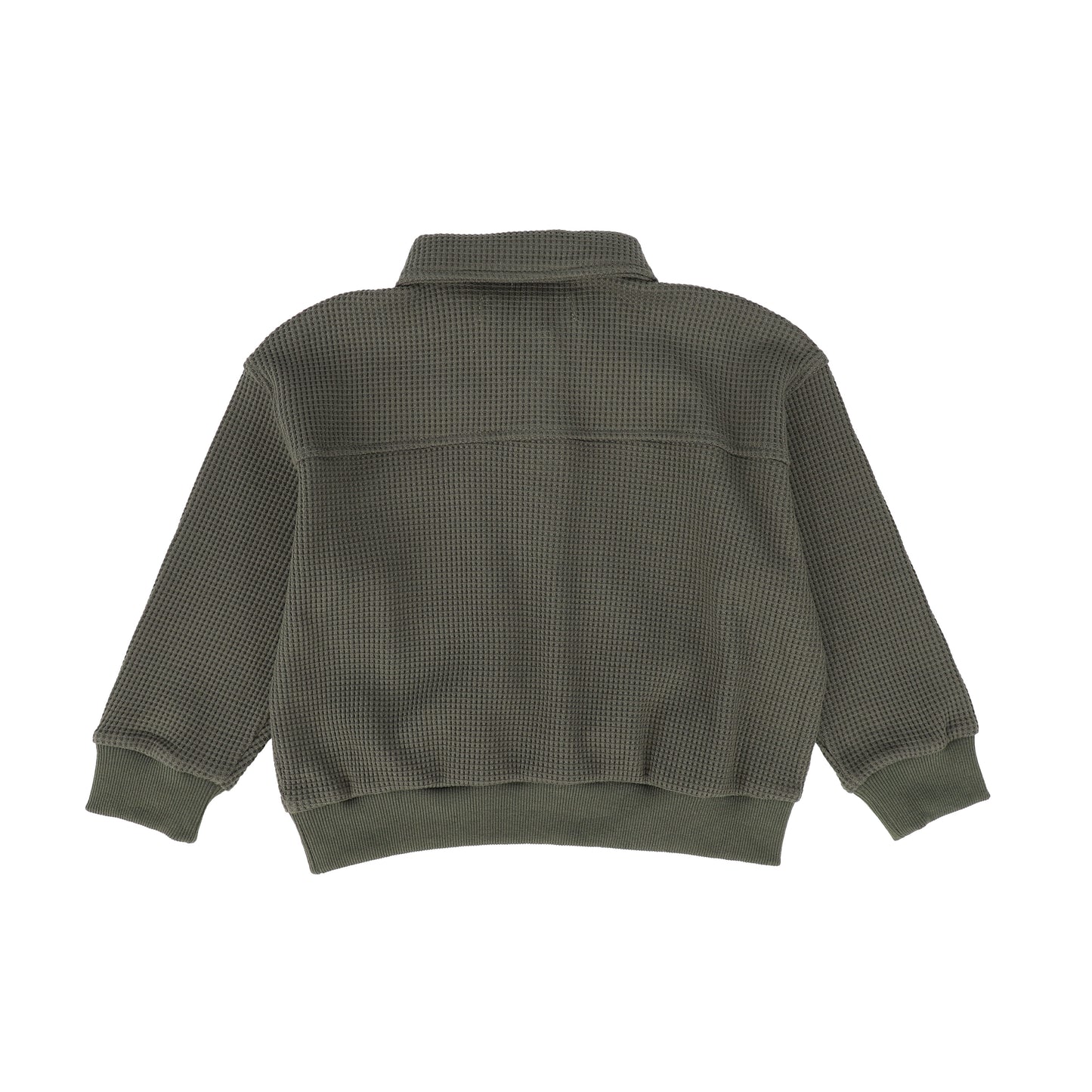 PHIL AND PHOEBE HUNTER GREEN COLLAR TOP