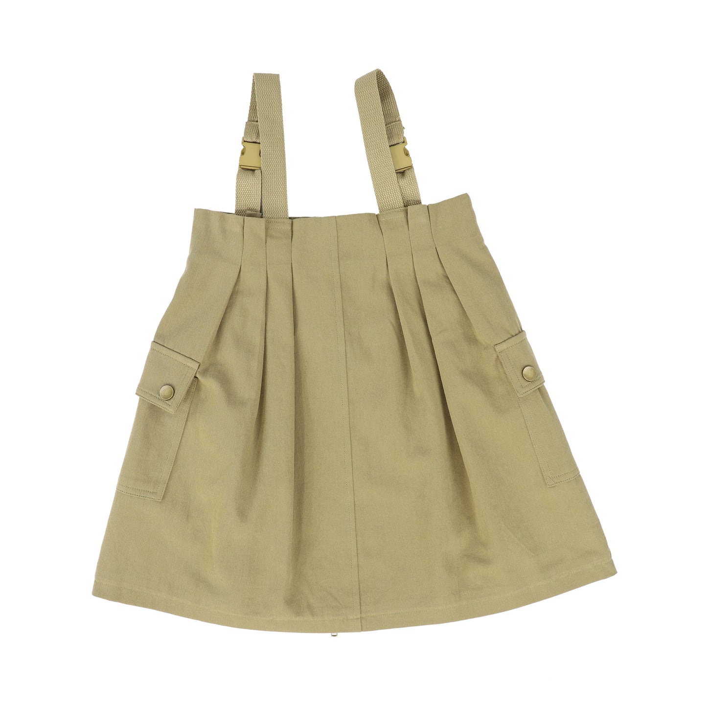 PHIL AND PHOEBE KHAKI SIDE POCKET JUMPER