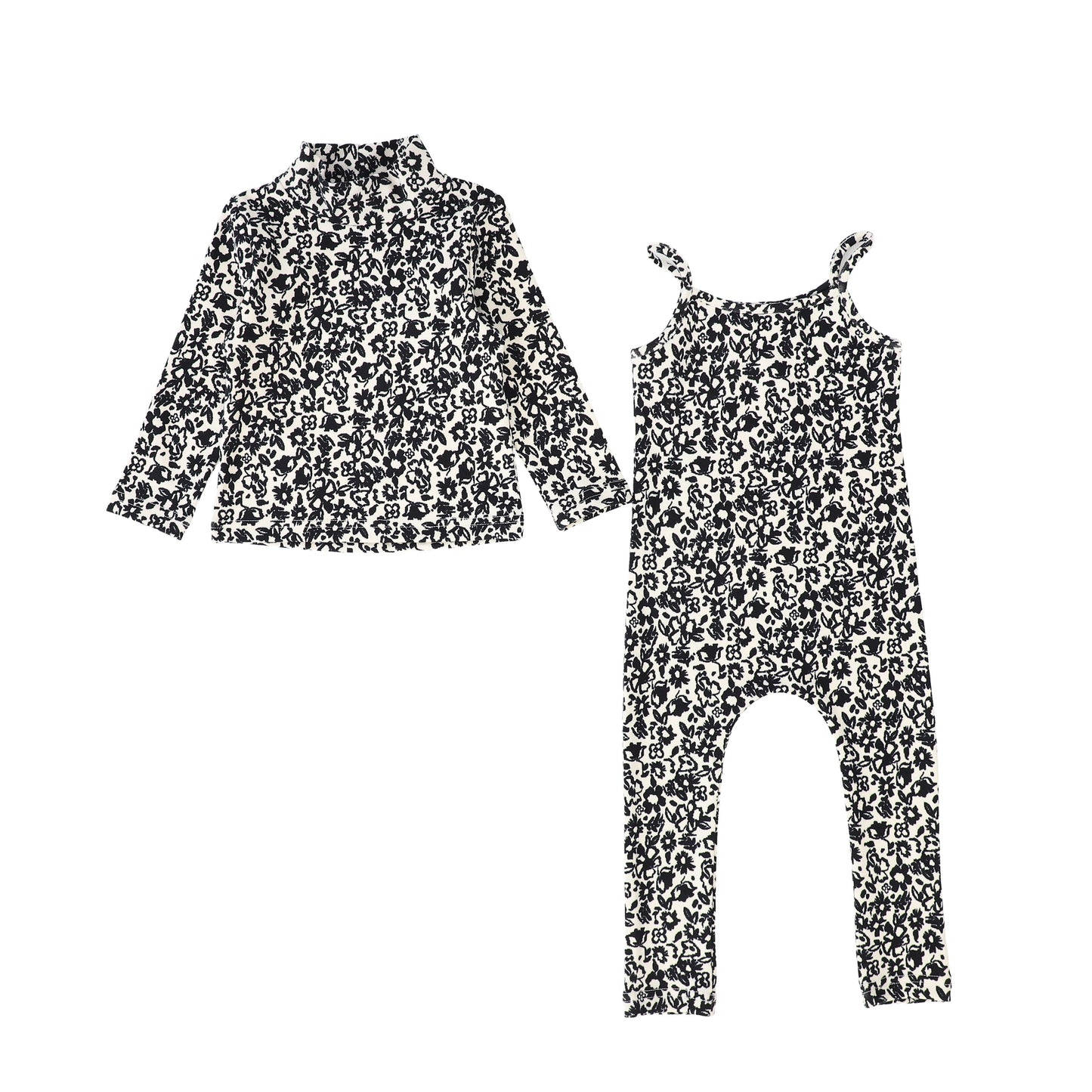 PHIL AND PHOEBE BLACK WHITE PRINTED SET