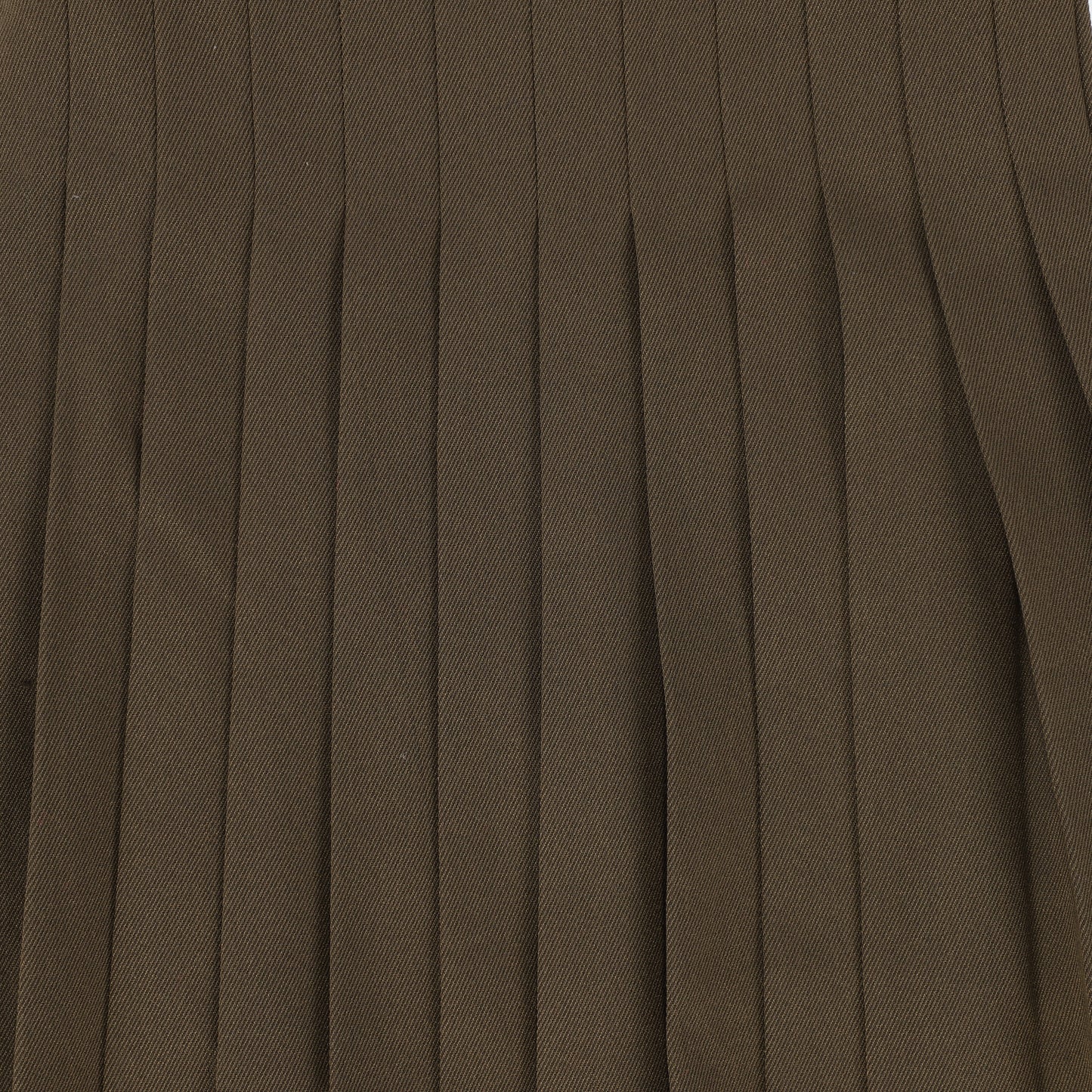 MALLORY AND MERLOT KHAKI PLEATED SKIRT