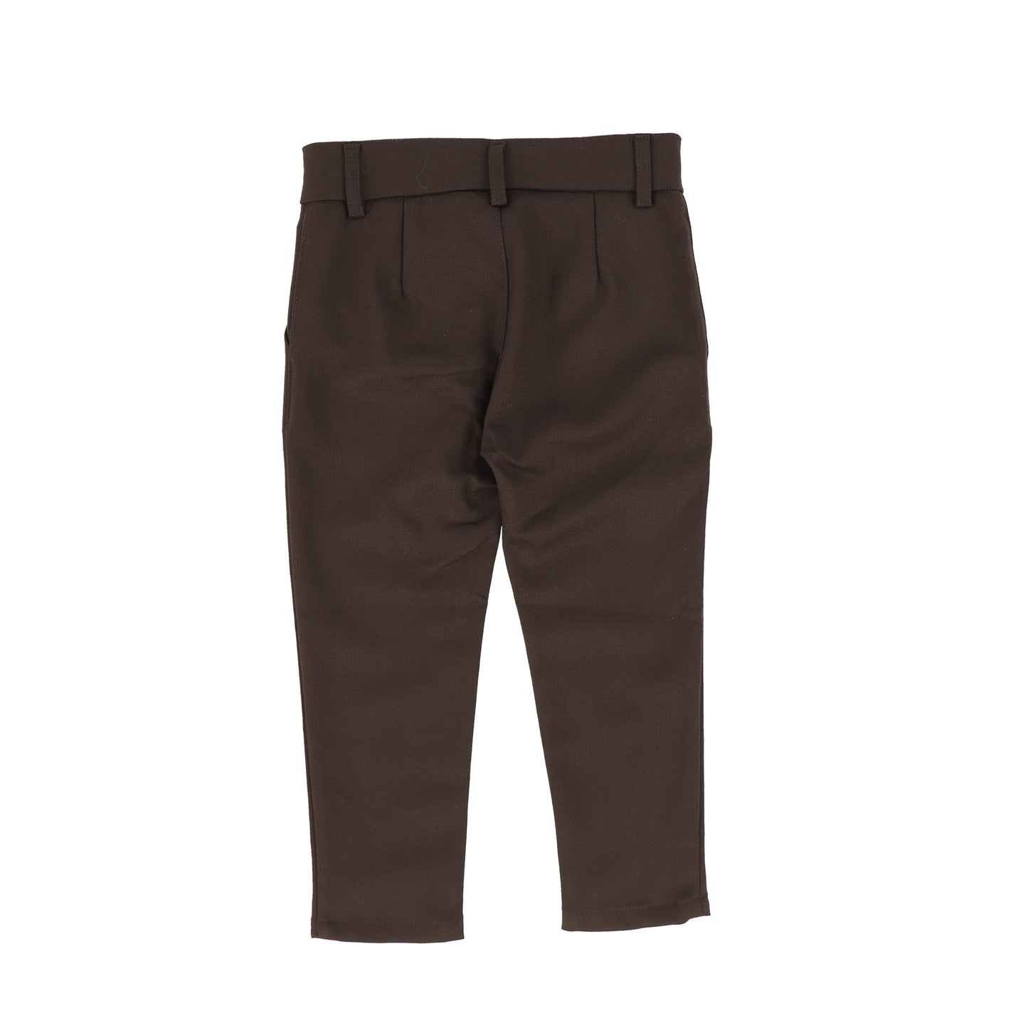 ONE CHILD BROWN SLIM FIT PANTS