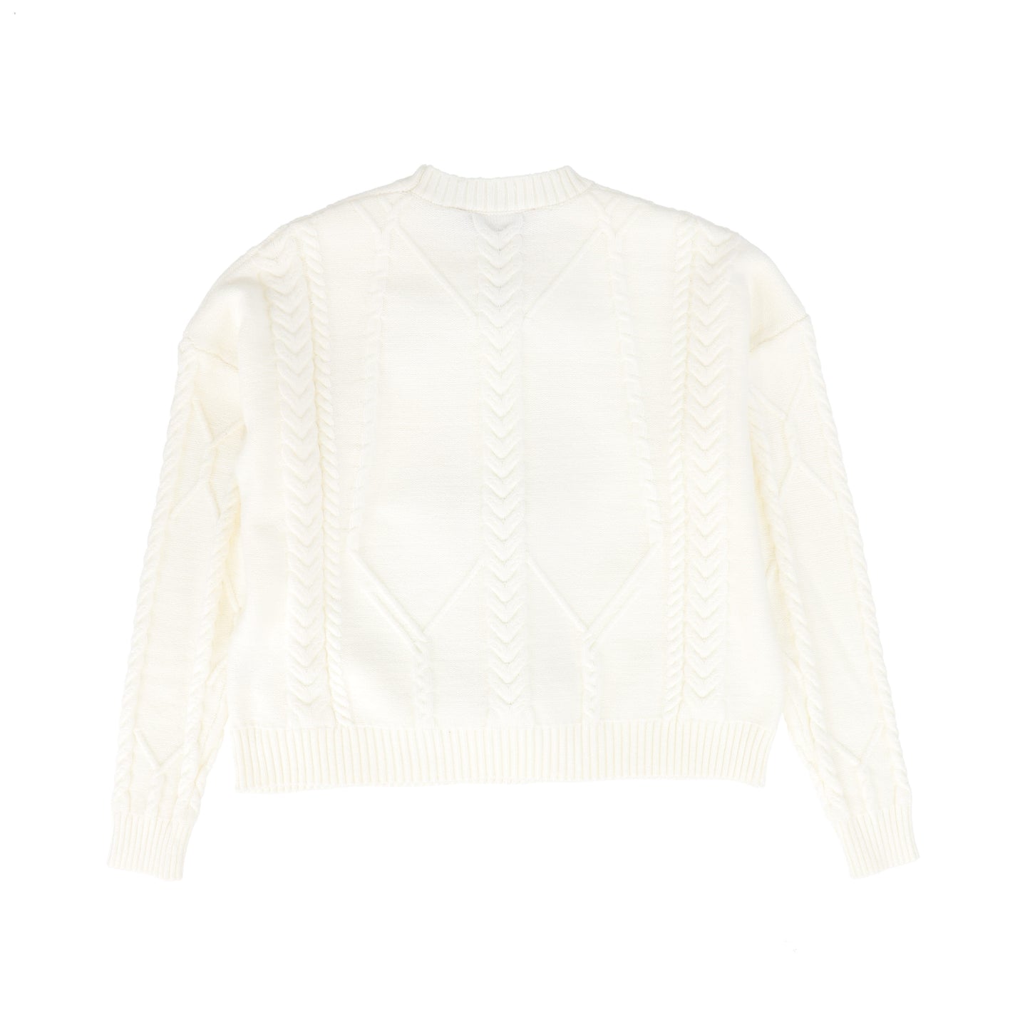 MALLORY AND MERLOT CREAM BOW SWEATER