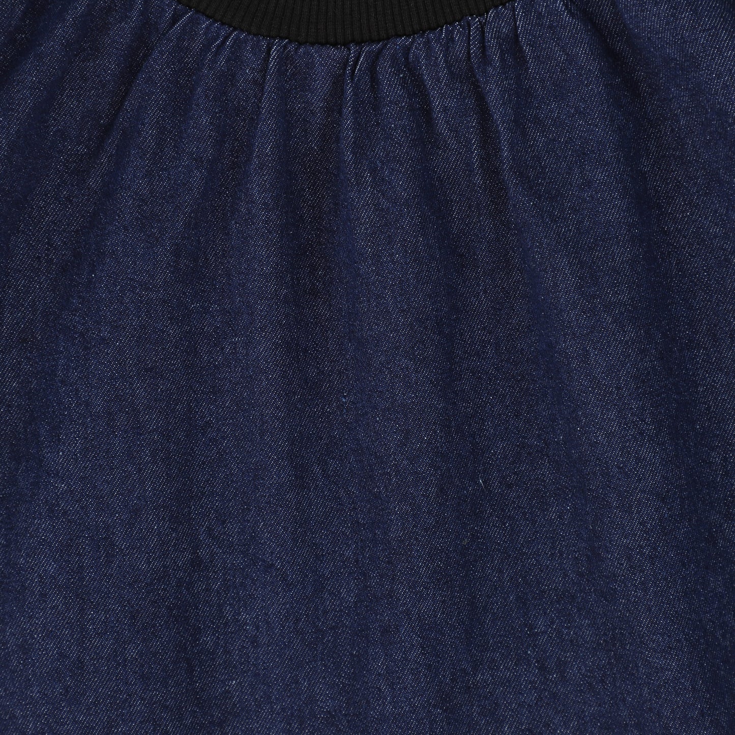 PHIL AND PHOEBE DENIM BLACK CUFF SWING DRESS