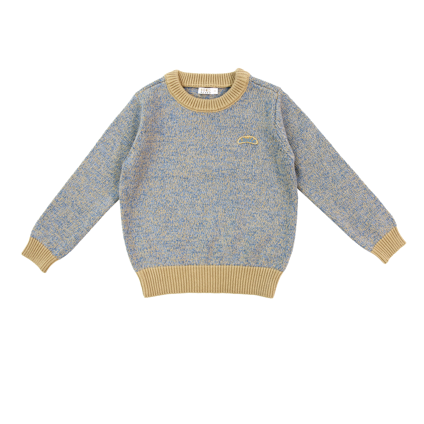 COCO BLANC TAUPE SPECKLED SWEATER
