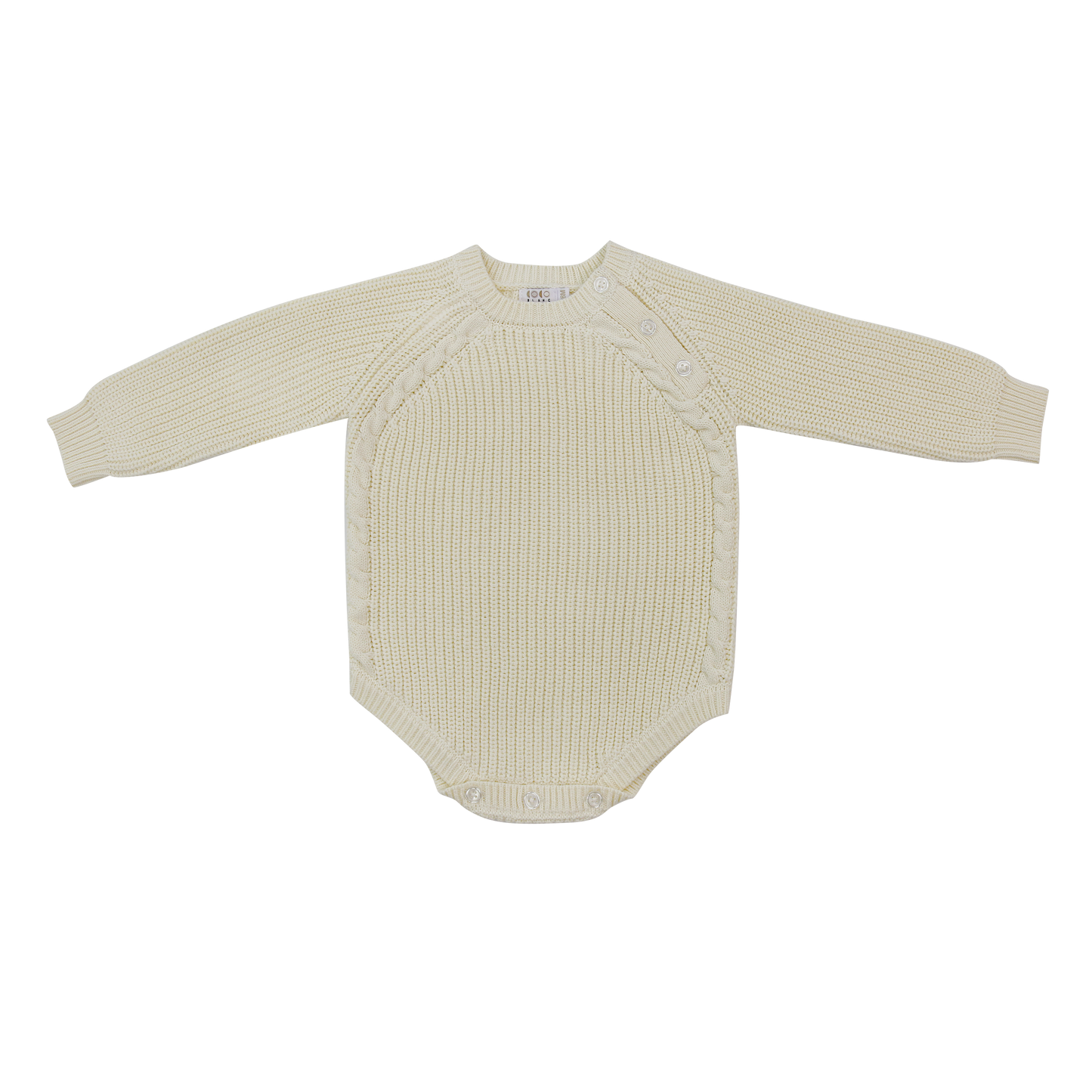 COCO BLANC ECRU BABY CHUNKY ROMPER