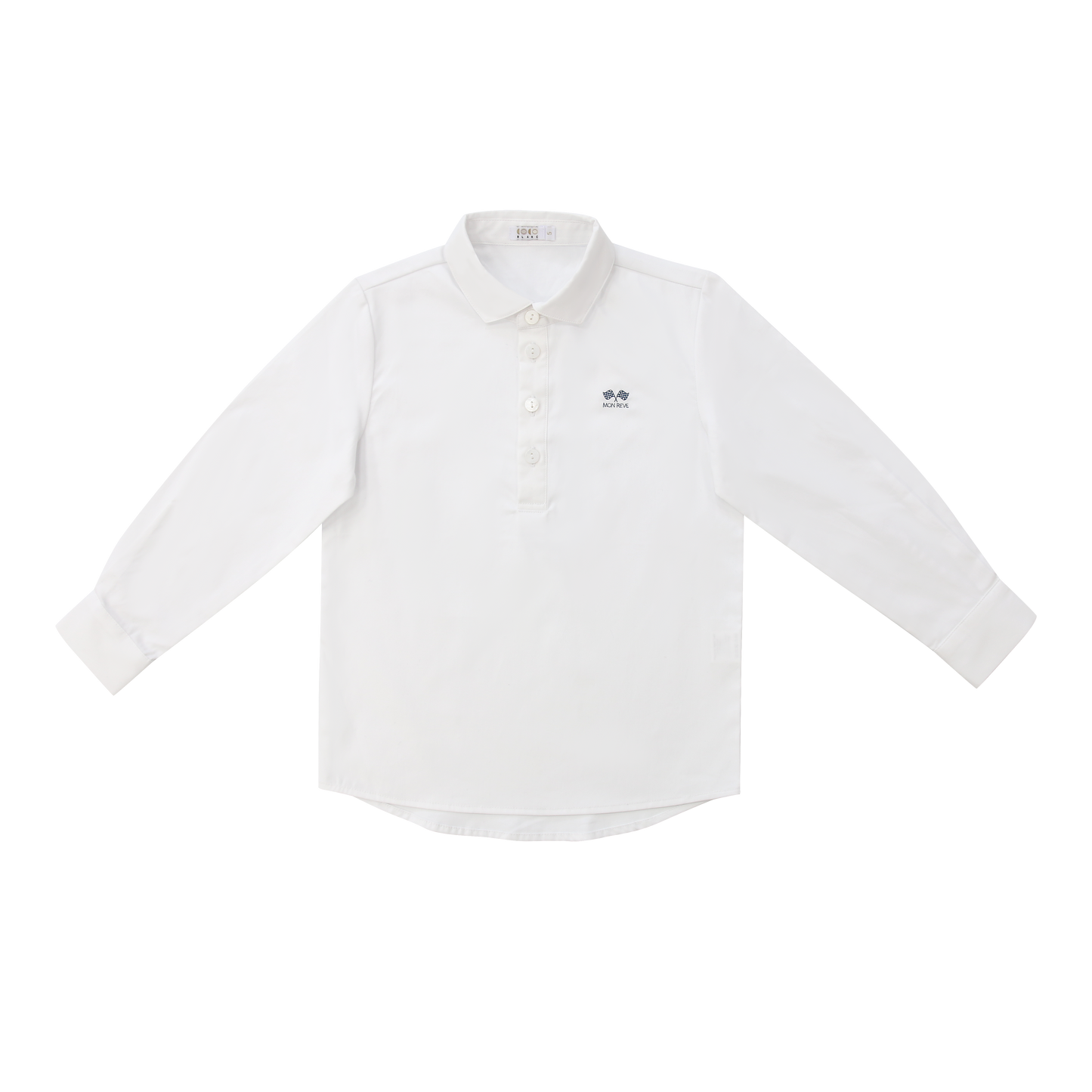 COCO BLANC WHITE COLLAR SHIRT