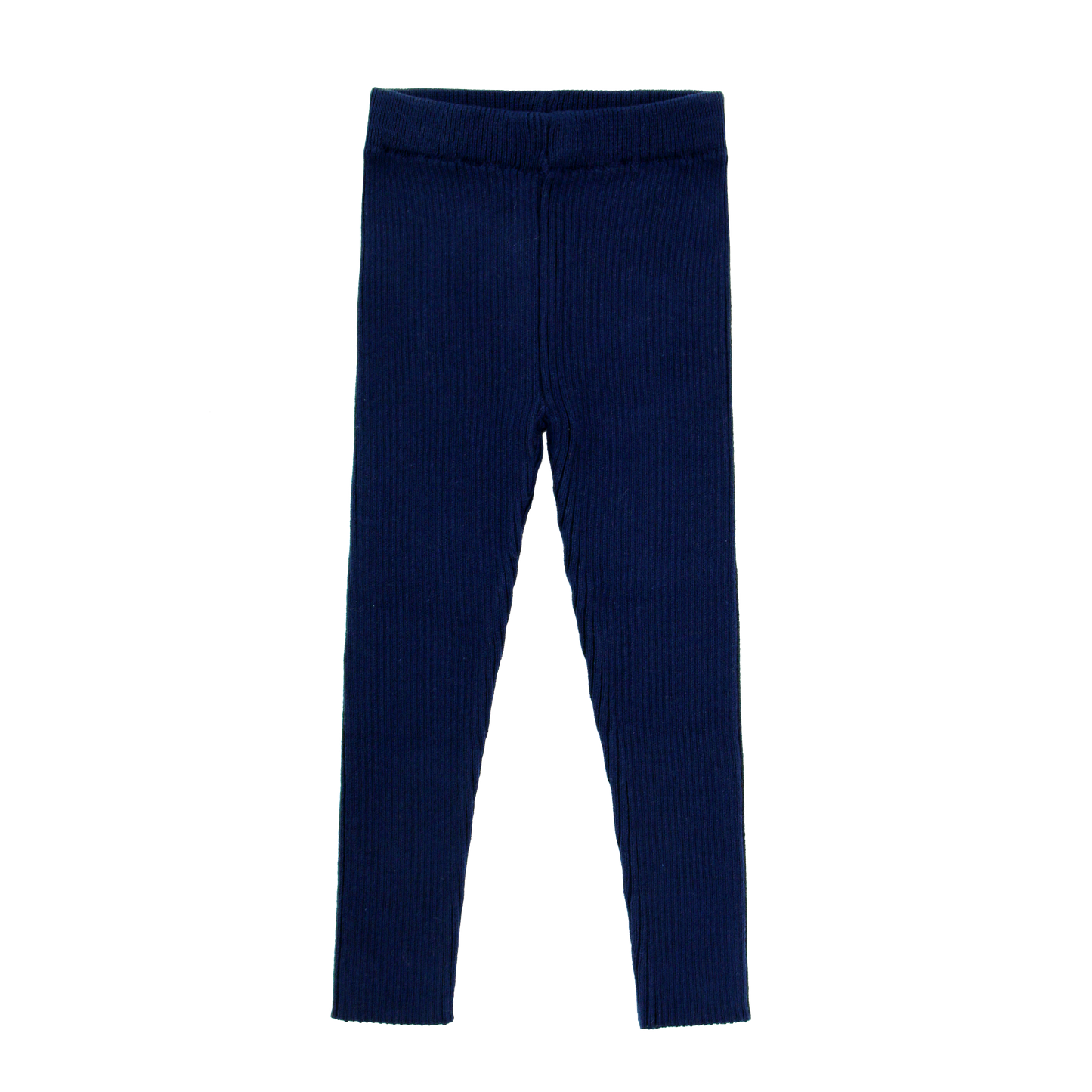 COCO BLANC NAVY RIBBED LEGINGS