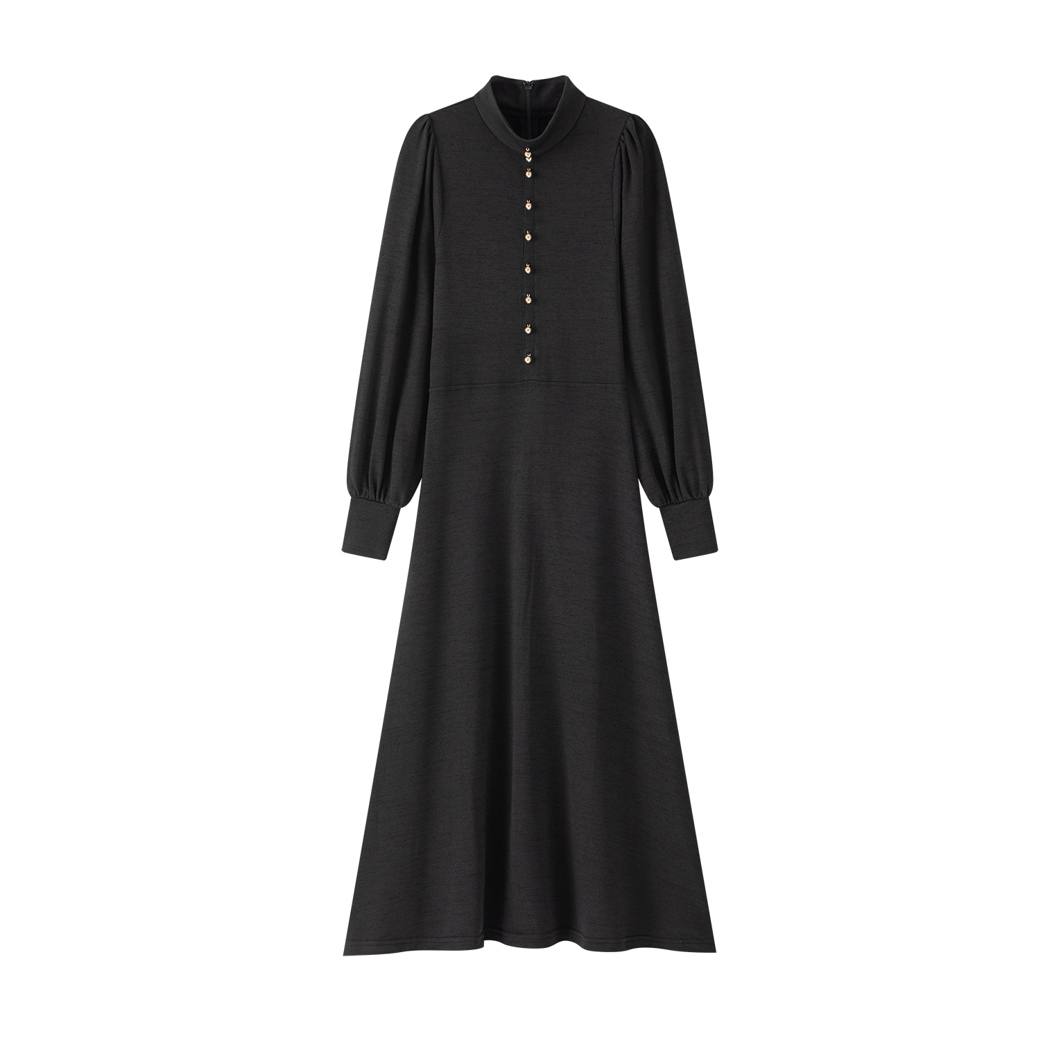 coco blanc maxi dress BLACK GATHERED MOCKNECK – Luibelle Fabric:OrganicCotton With its high waisted Boutiques Velvet Bodycon Dress Size:5/6T