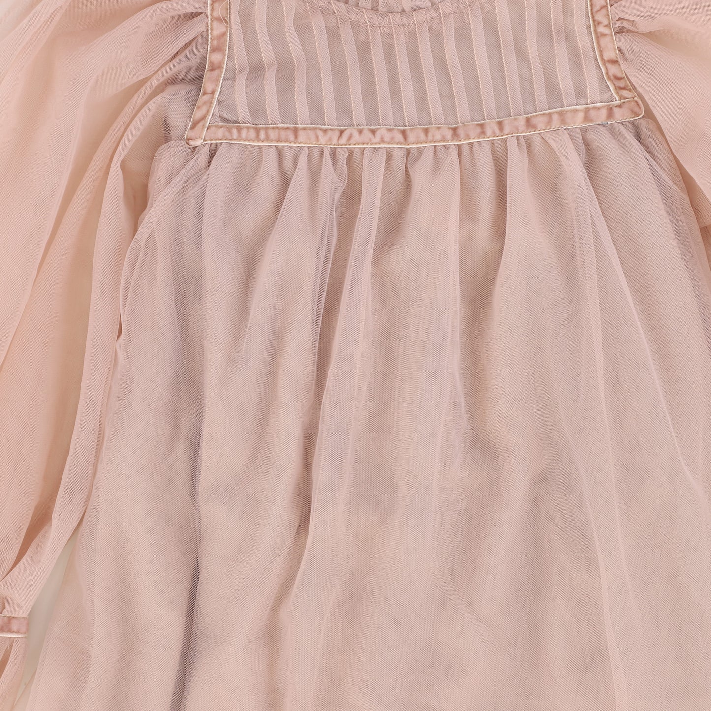 CERA UNA VOLTA PINK TULLE TIERED DRESS