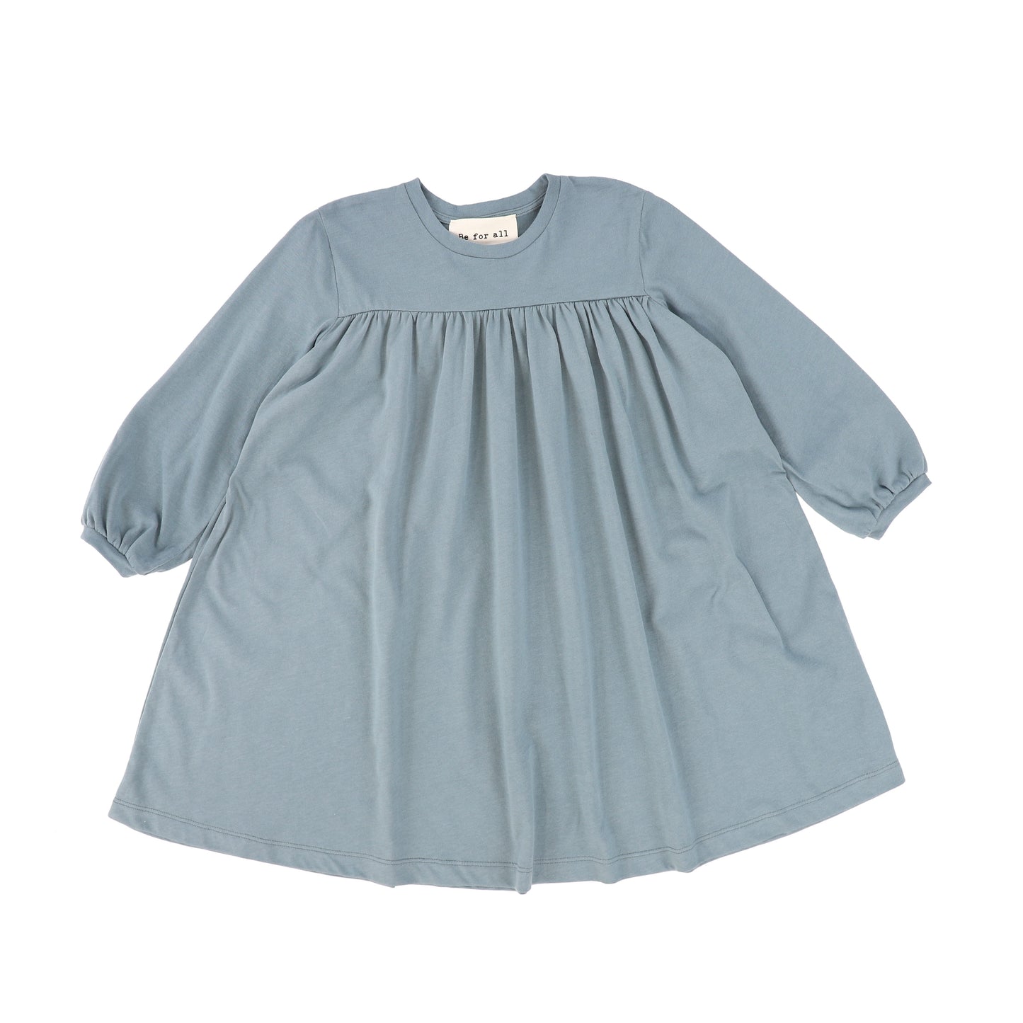 BE FOR ALL BLUE HIGH WAISTED DRESS
