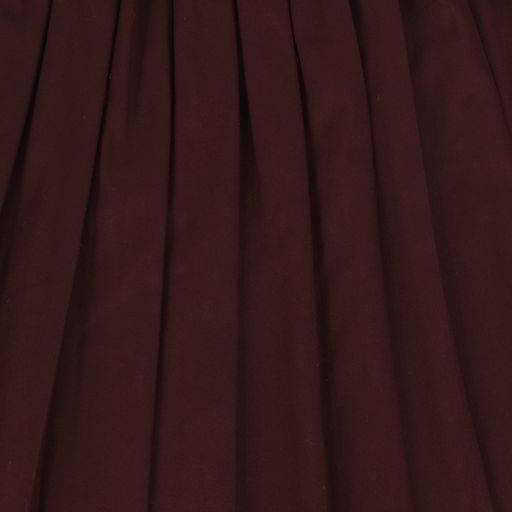 TUSTELLO BURGUNDY PLEATED SKIRT
