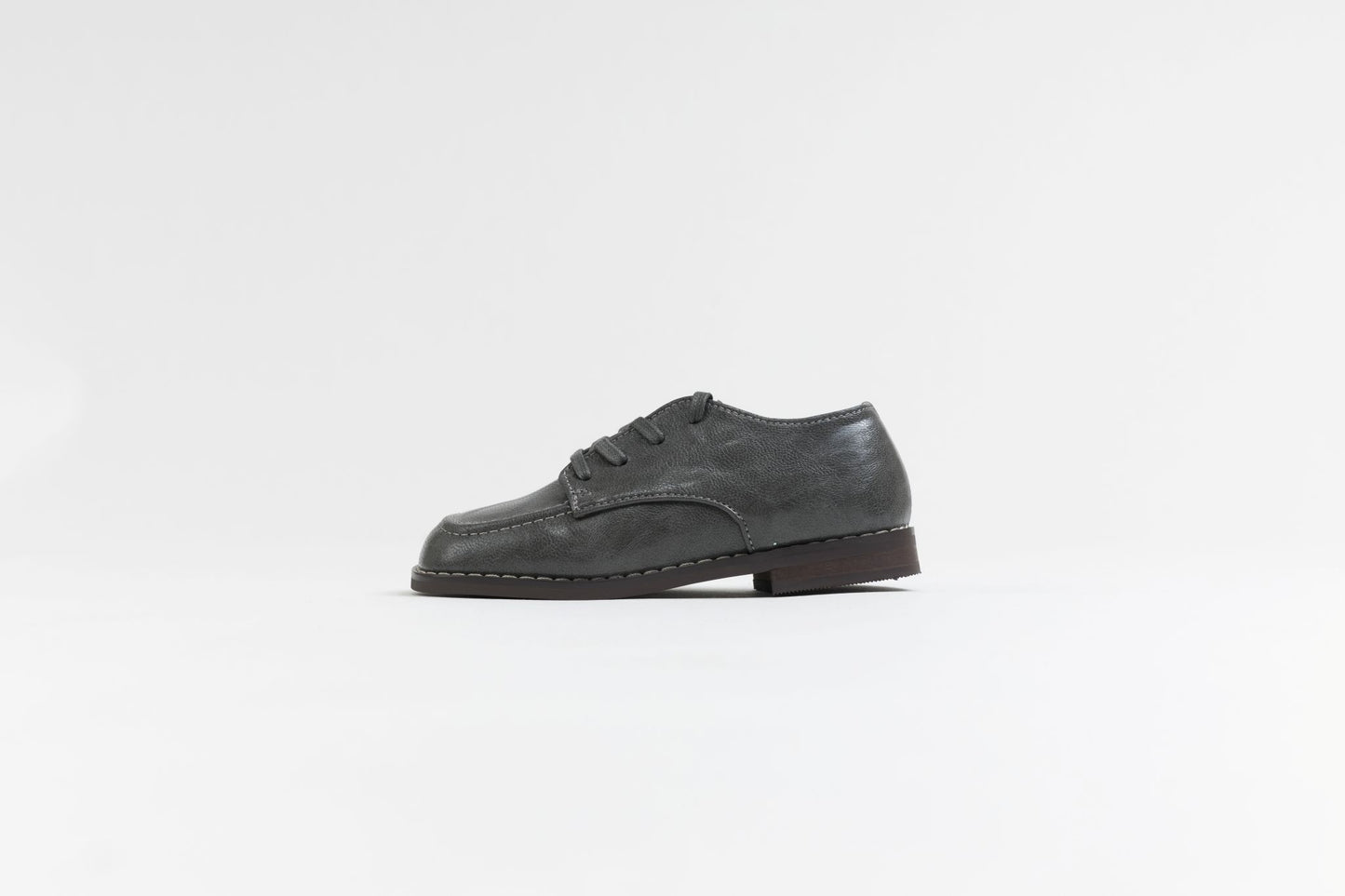 TANNERY & CO CHARCOAL CHUNKY LACE UP SHOE