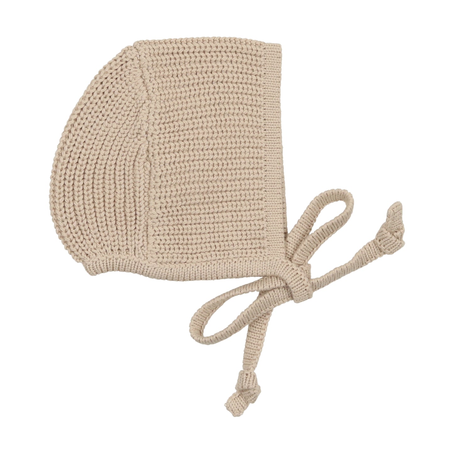 LILETTE SAND CHUNKY KNIT BONNET