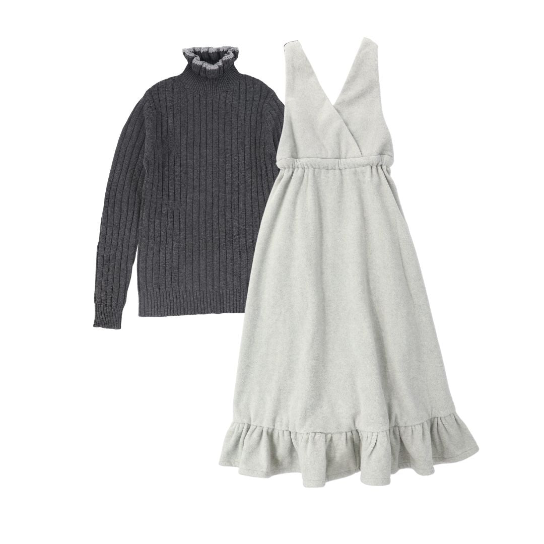 zara grey jumper dress Wool Paneled Set by Valentina Leather Color:Light Cognac 3 Maxi Dresses for outdoors socks 4) M(US 6