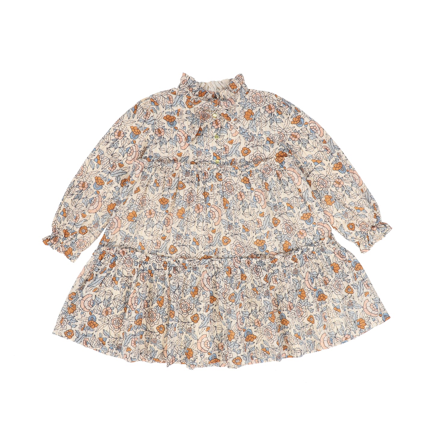 LOUIS LOUISE FLORAL FLARE DRESS