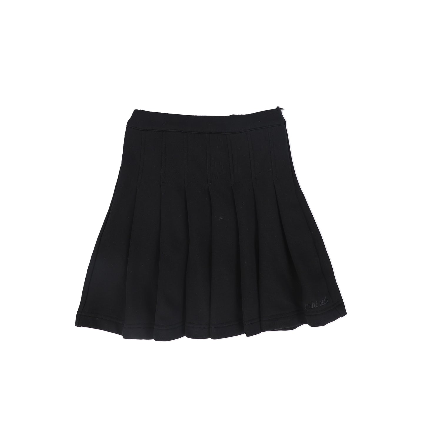 MINI NOD BLACK PLEATED SKIRT