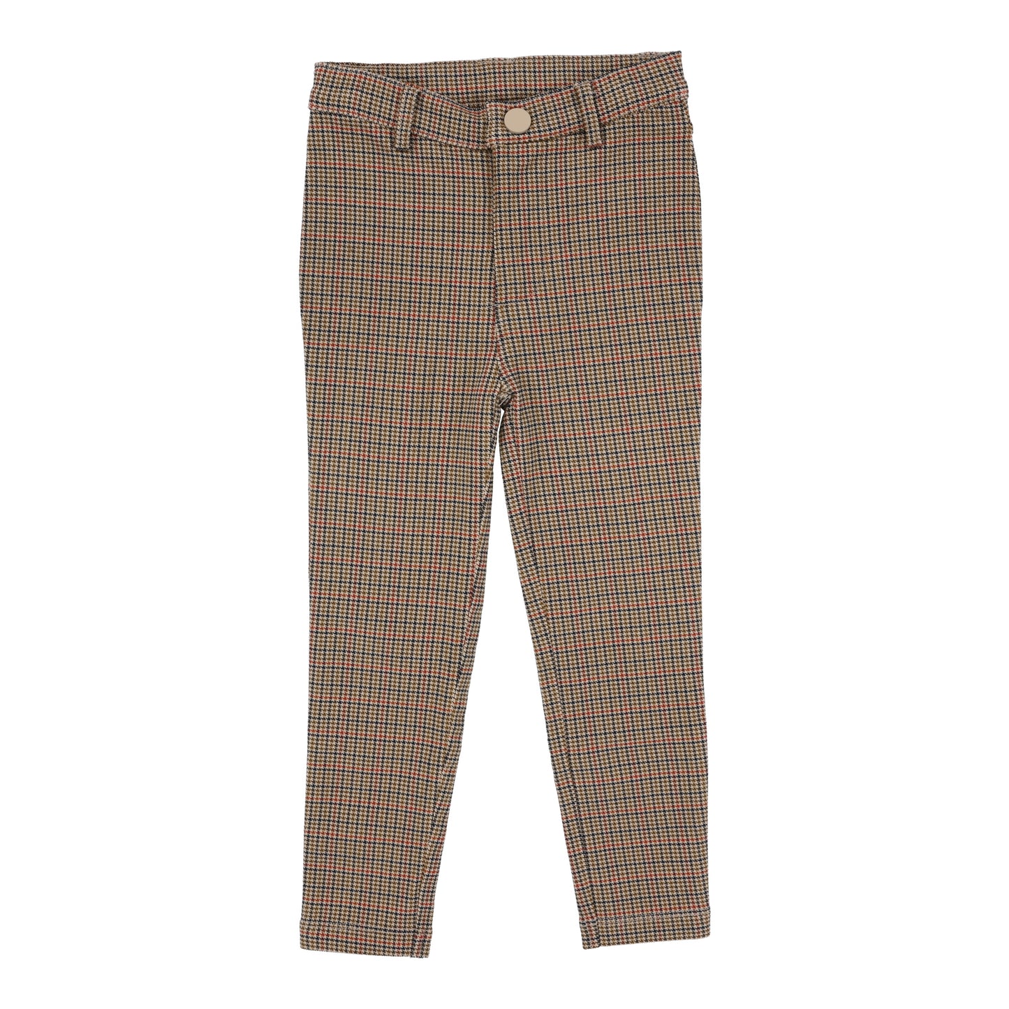 ANALOGIE HOUNDSTOOTH PLAID PANTS