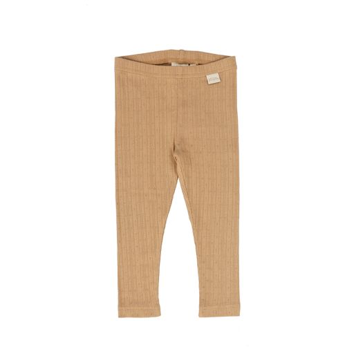 PETIT PIAO CARAMEL POINTELLE LEGGING