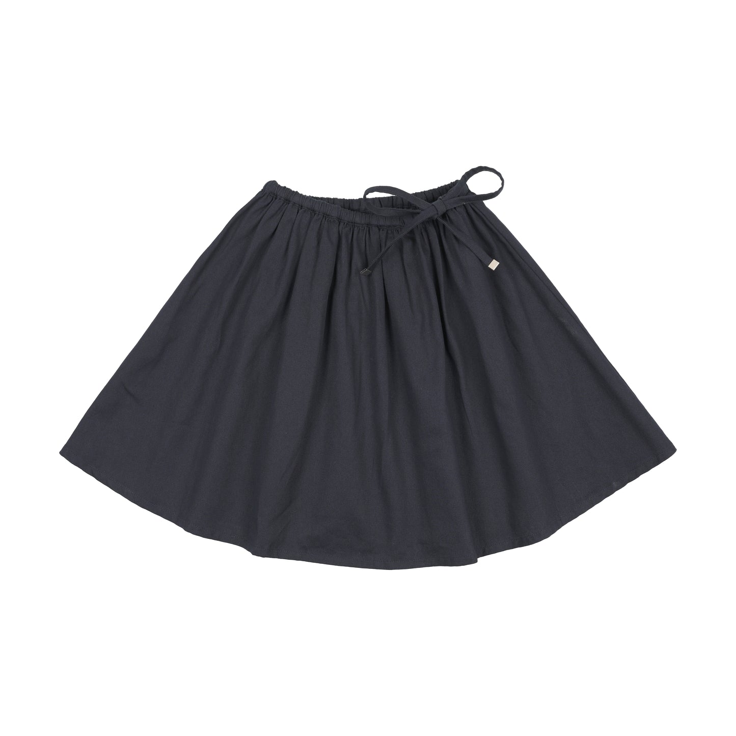 ANALOGIE NAVY HOME GARDEN TIE WAIST CIRCLE SKIRT