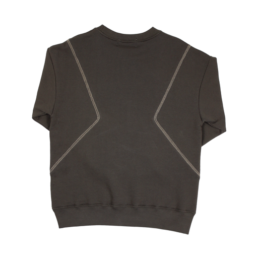 RAQUETTE BROWN DESIGN STITCH SWEATER
