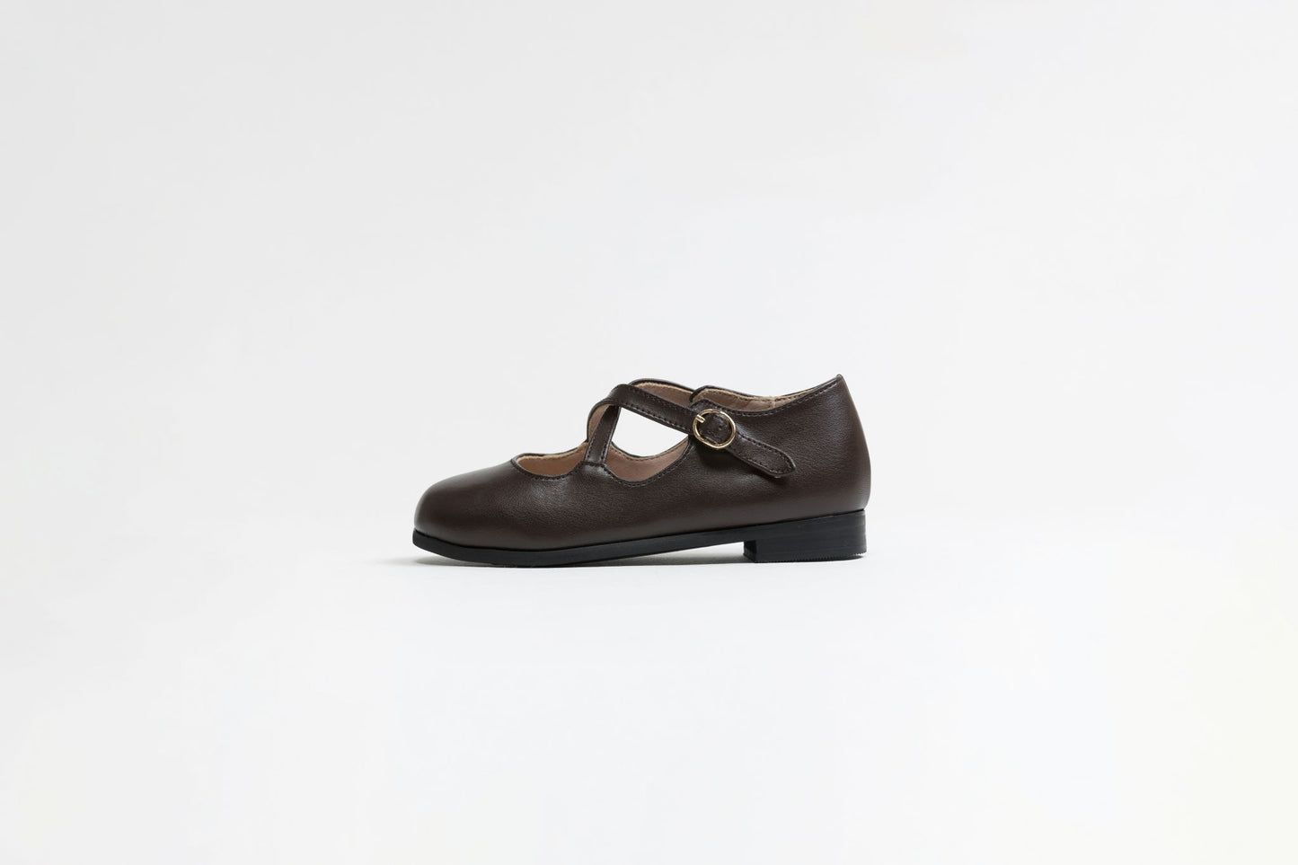 TANNERY & CO DARK BROWN CRISS CROSS SHOE
