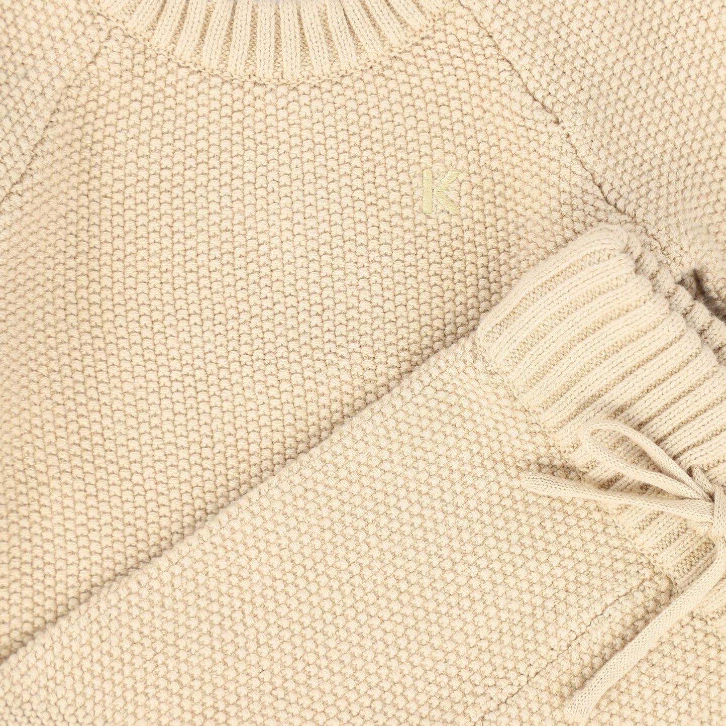 KIPP TAN CLASSIC KNIT SET