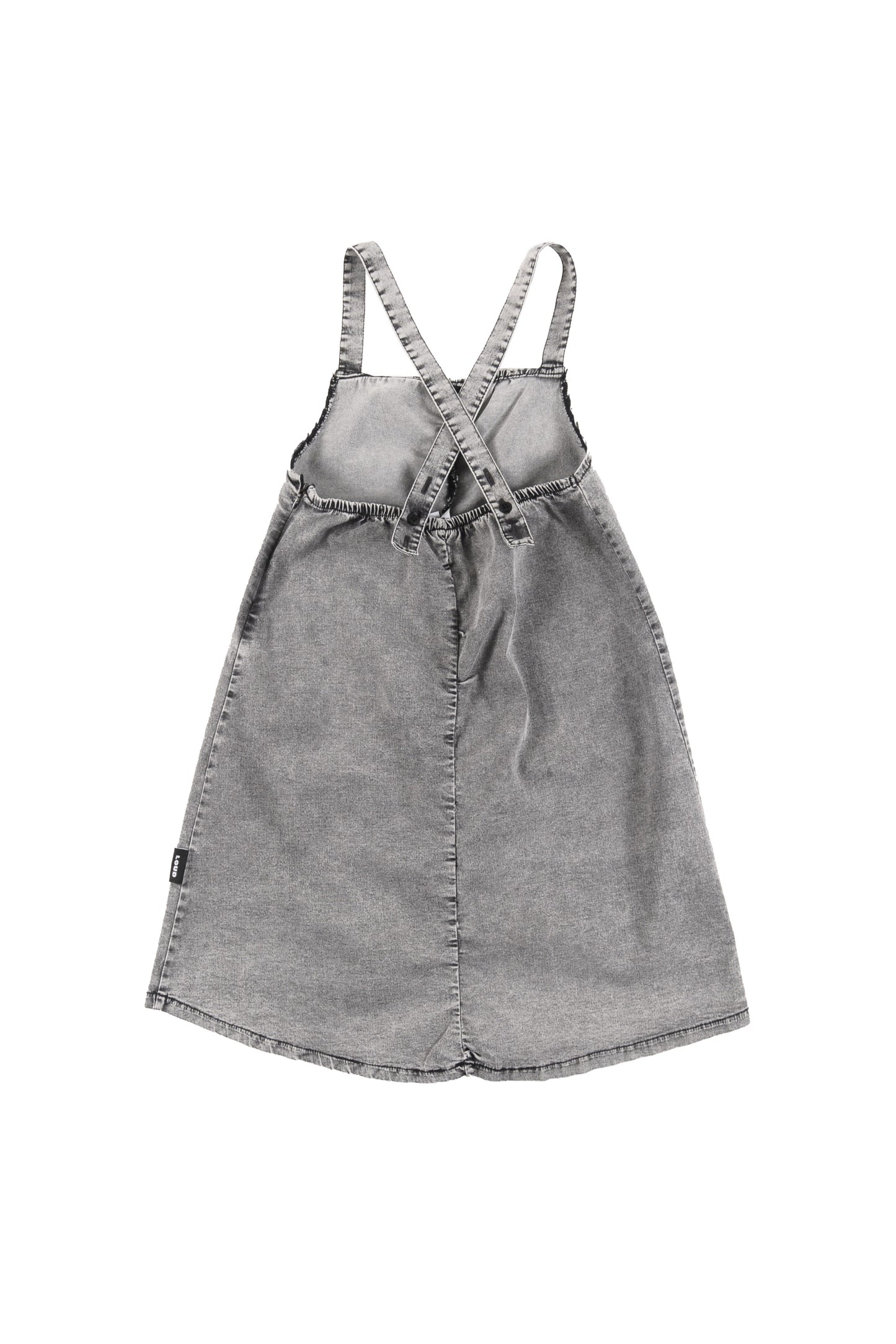 LOUD GREY WASH LOGO JUMPER