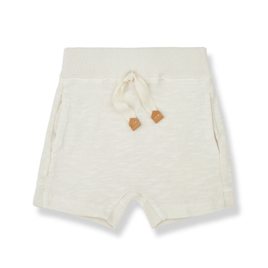 1 + IN THE FAMILY IVORY BERMUDA SHORTS [FINAL SALE]