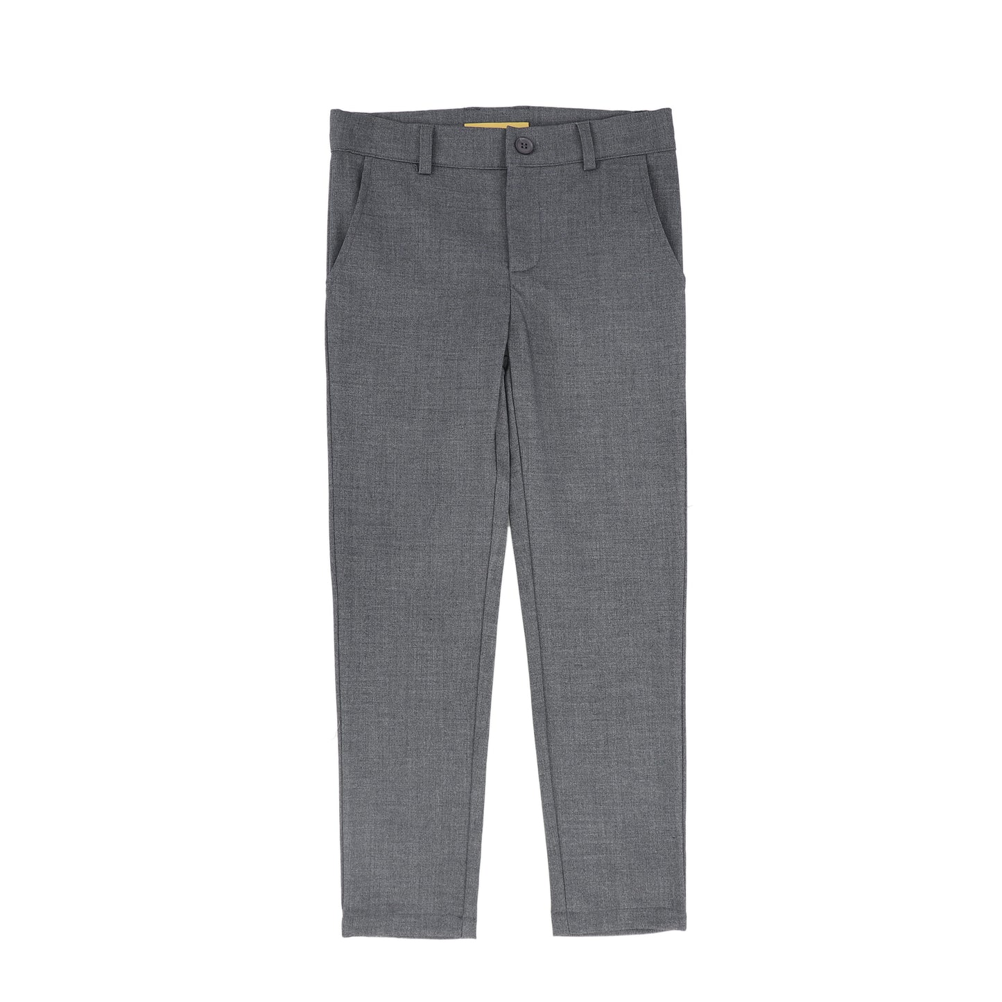 LE BOURDON GREY THIN WOOL PANTS