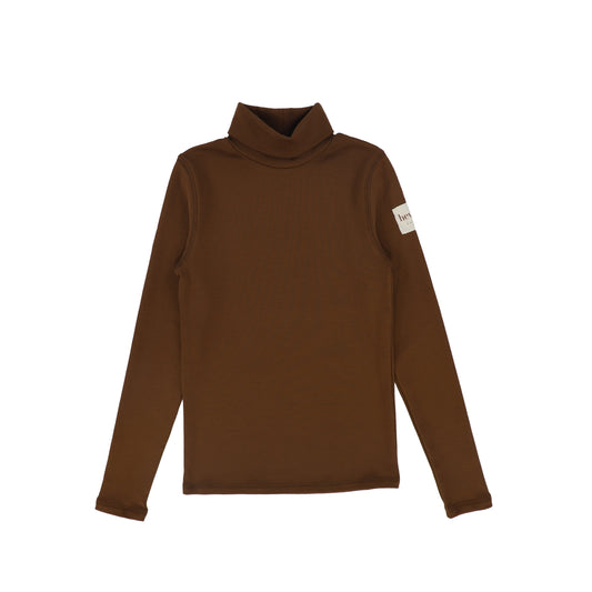 HEVEN CHILD BROWN TURTLE NECK