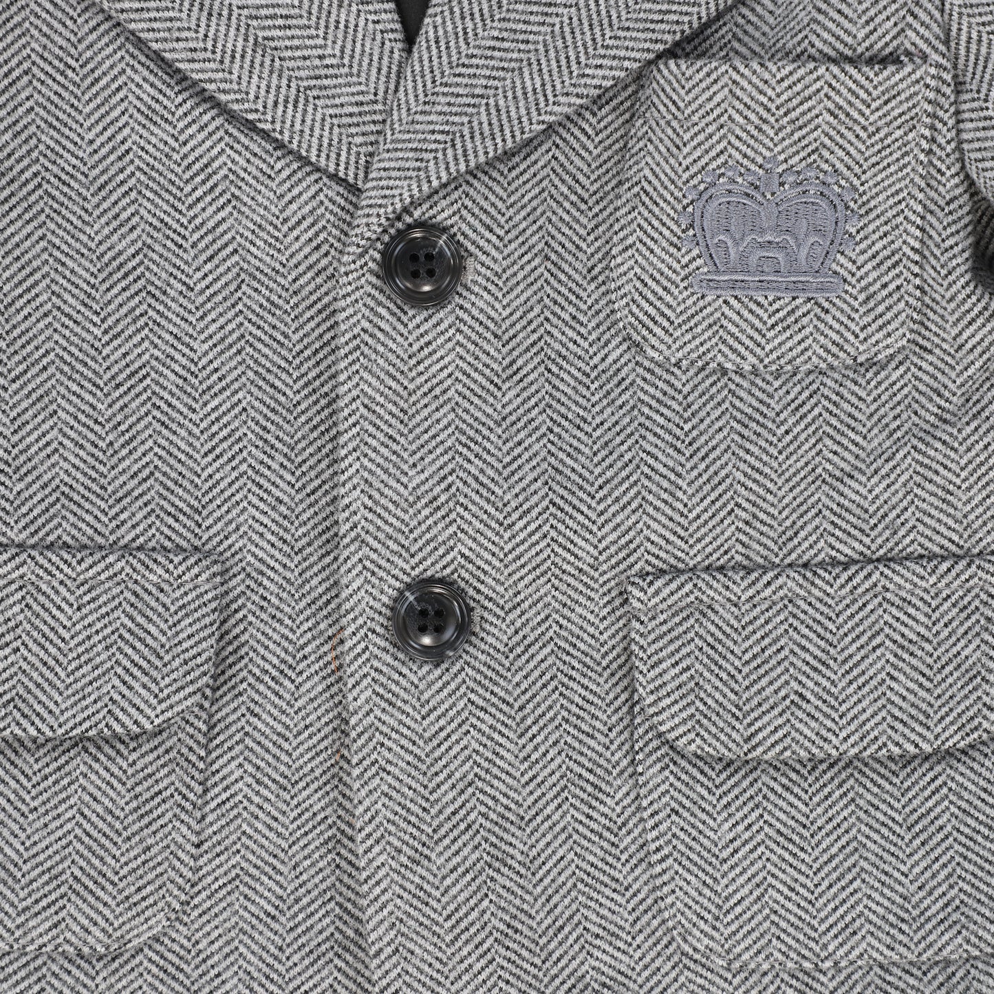 HARPER JAMES BLACK AND WHITE 3 POCKET BLAZER