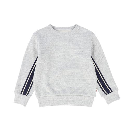 AO76 HEATHER GREY ELBOW PATCH SWEATER [Final Sale] – Luibelle