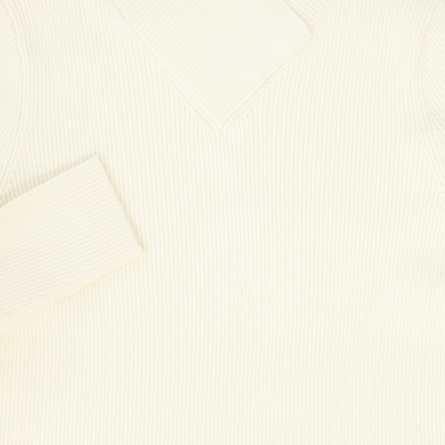 VALENTINA IVORY WRAP NECK TURTLENECK