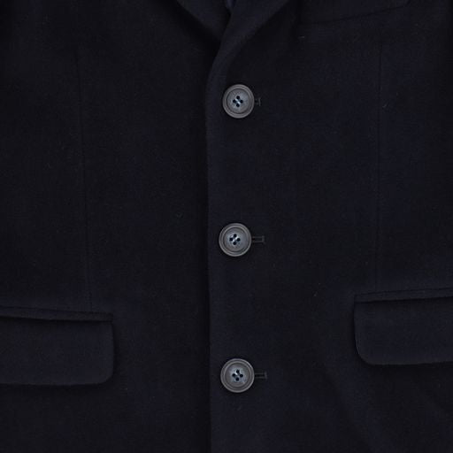 DAL LAGO NAVY WOOL COAT