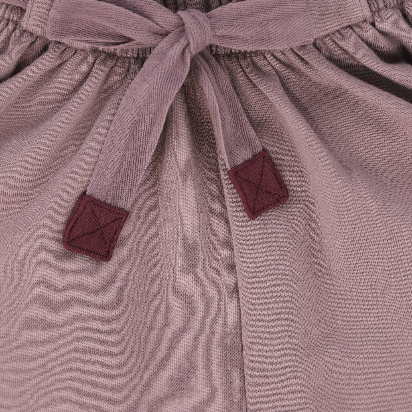 LITTLE PARNI LAVENDER DRAWSTRING SKIRT