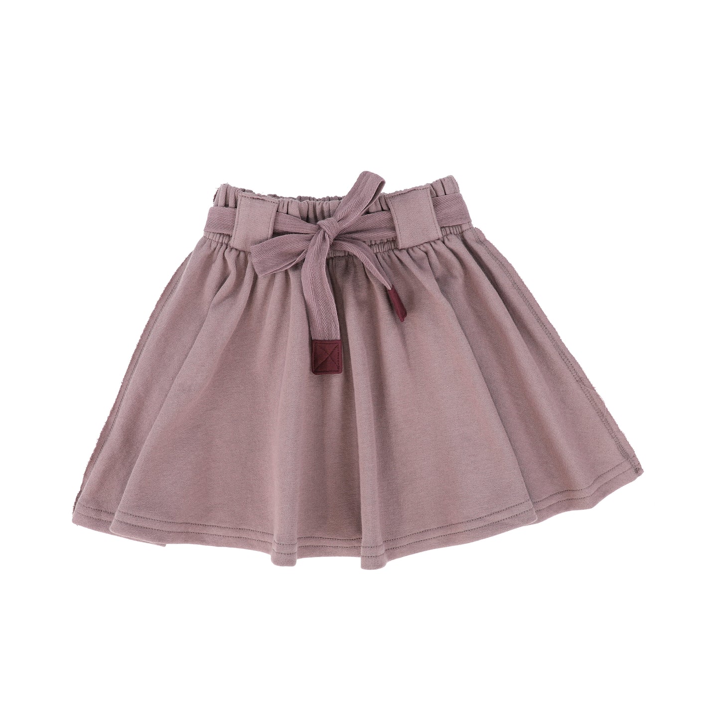 LITTLE PARNI LAVENDER DRAWSTRING SKIRT