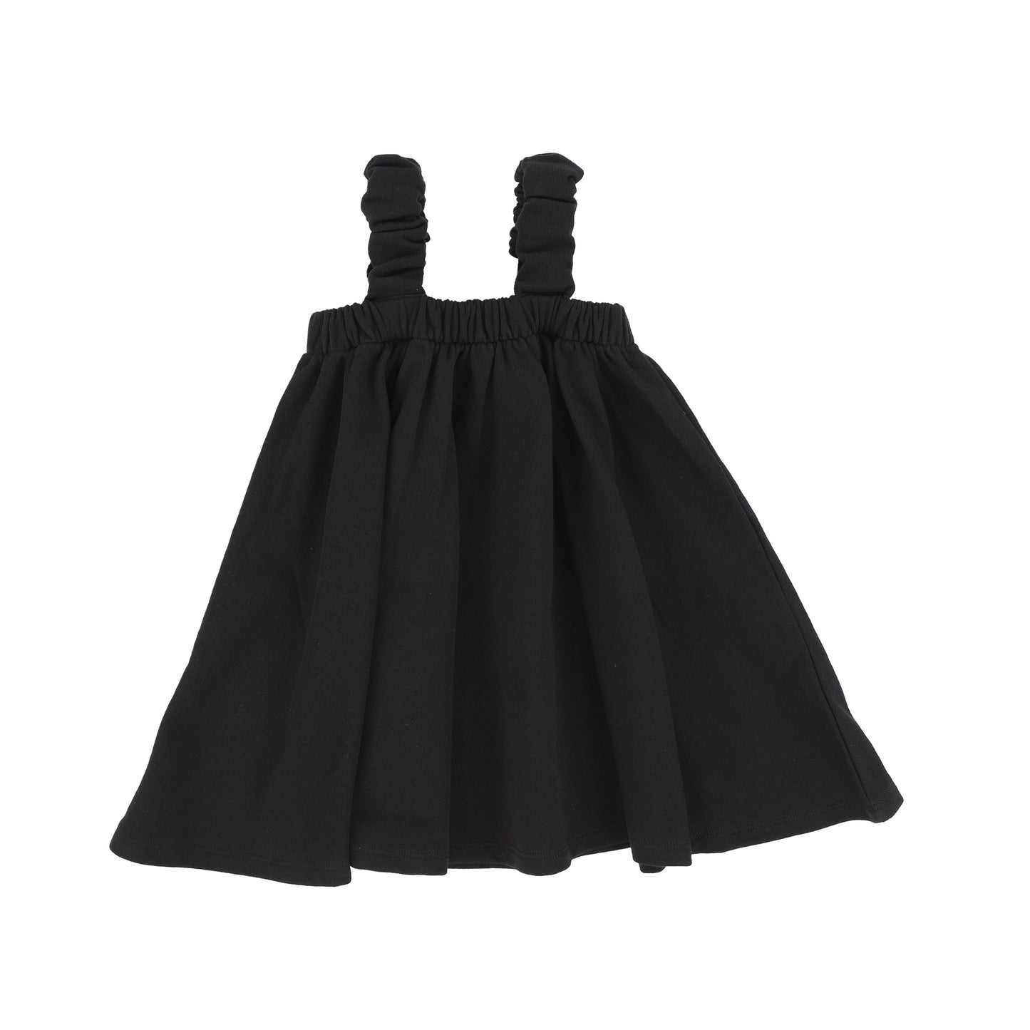 LITTLE PARNI BLACK SUSPENDER SKIRT