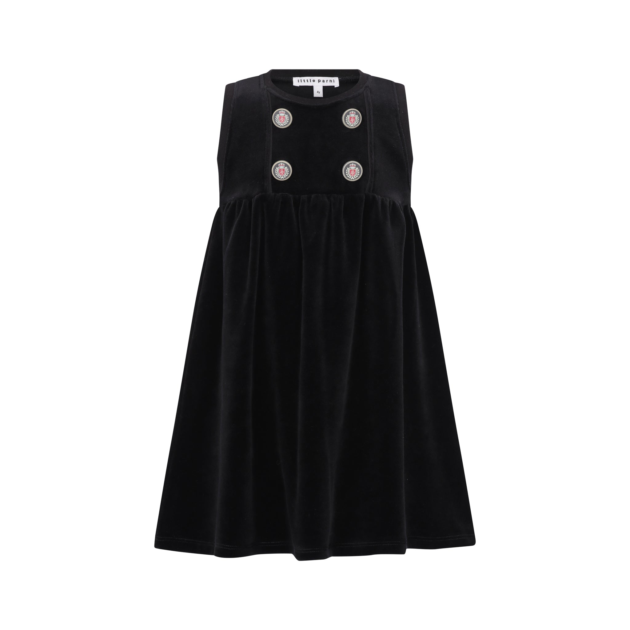 LITTLE PARNI BLACK VELOUR JUMPER [FINAL SALE] – Luibelle