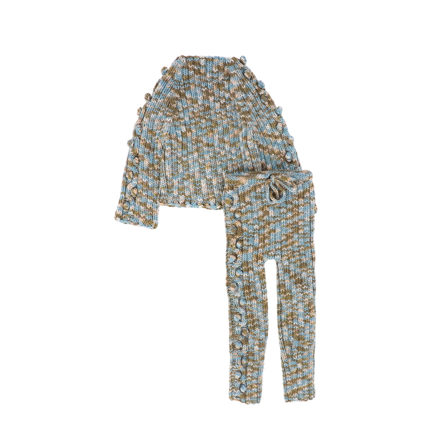 KALINKA STONE MARBLED SWEATER SET
