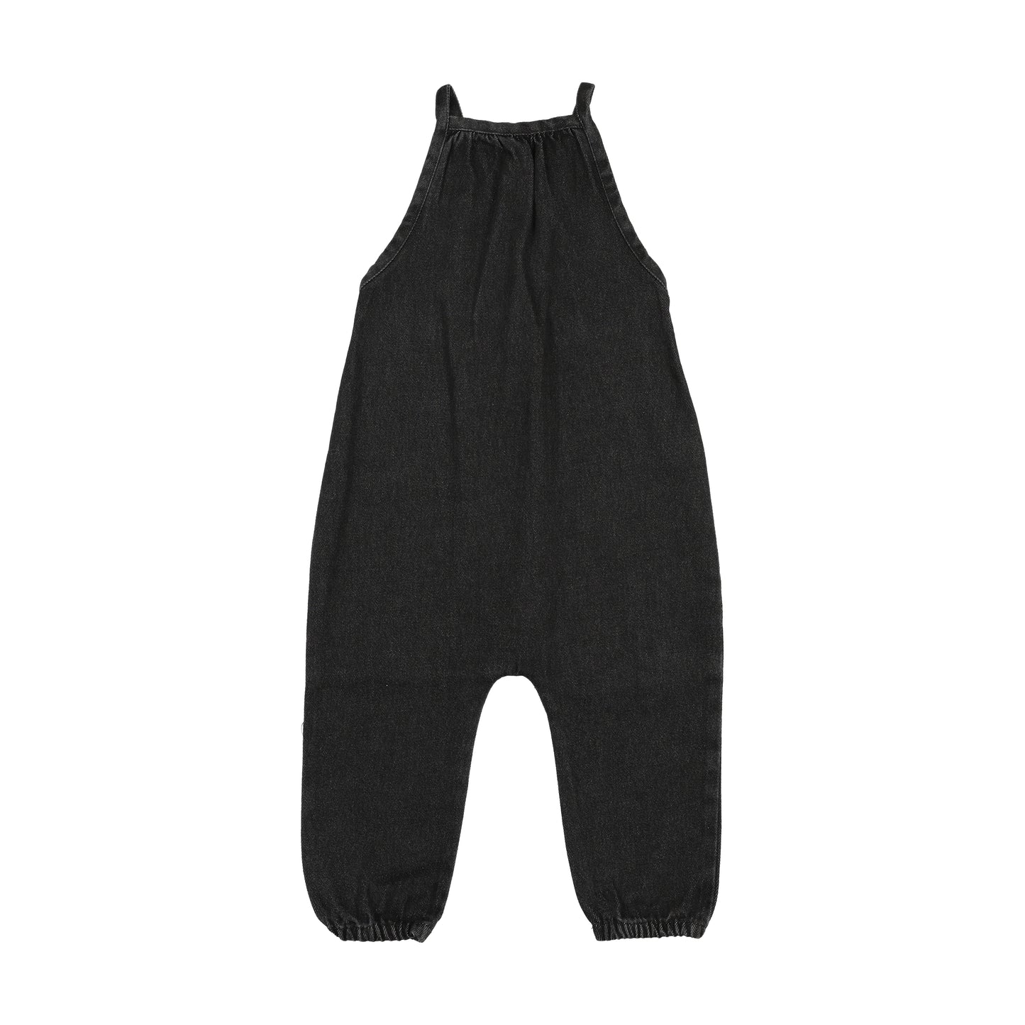 KIN & KIN BLACK BUBBLE OVERALLS