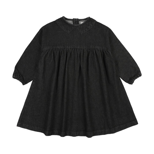 KIN & KIN BLACK PETER PAN COLLAR DRESS
