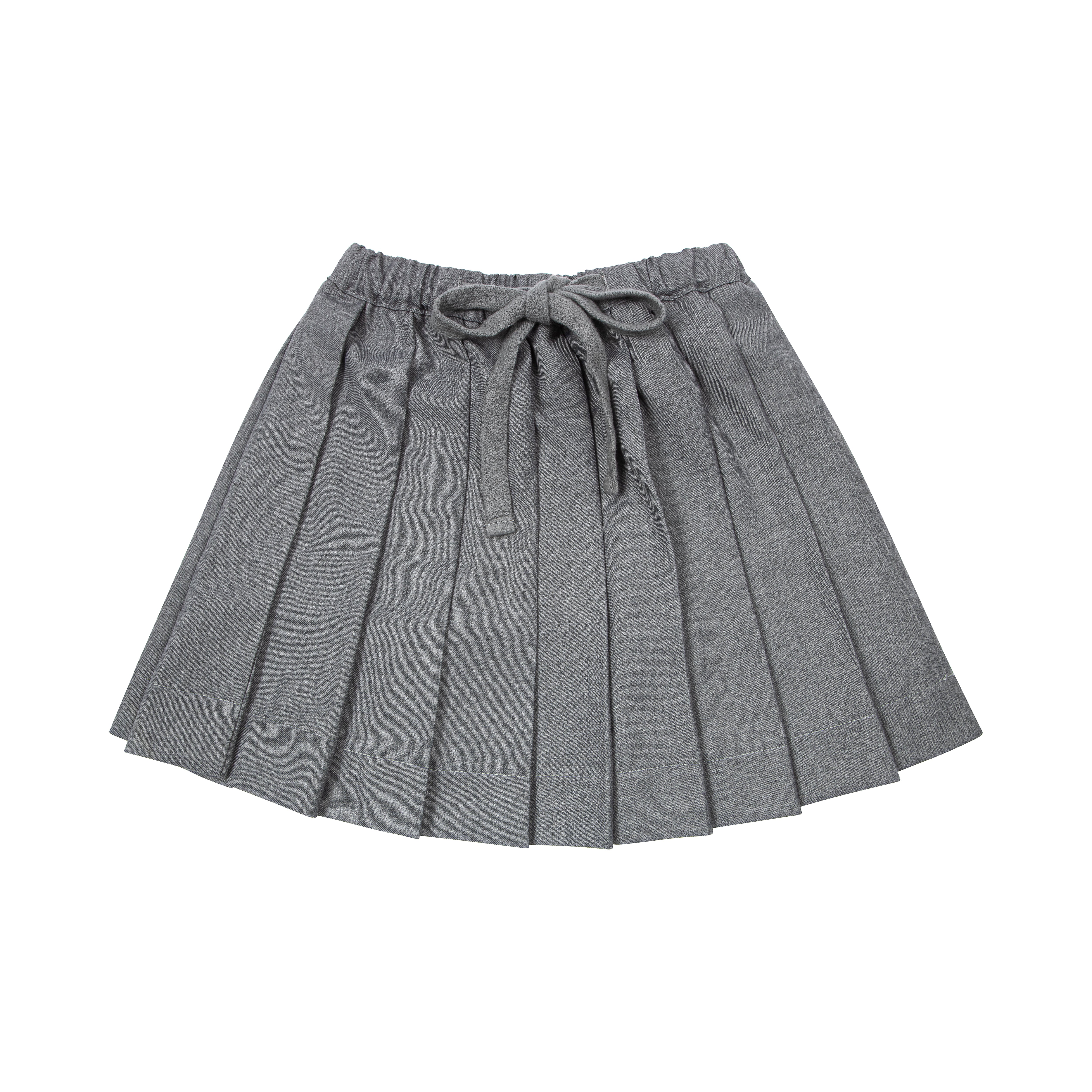 KIN & KIN GREY PLEATED SKIRT – Luibelle